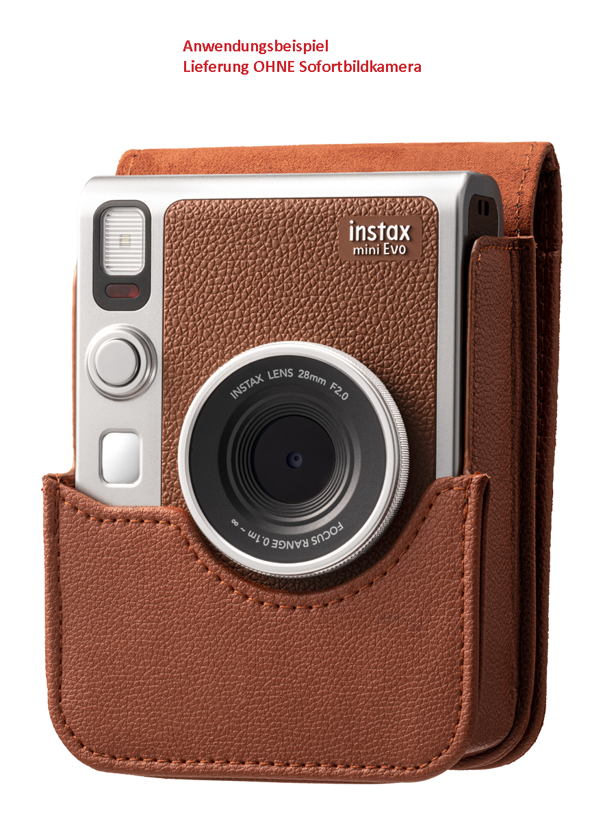 Fujifilm Instax Mini EVO Case, brown